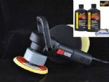 Kestrel DAS6 DA Polisher - 2 Meguiars Pads, Meguiars 105 and 205 and Carry Bag